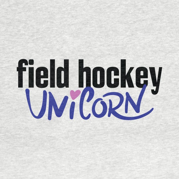 Field Hockey Unicorn by ProjectX23Red